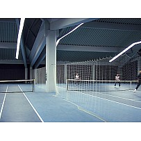 Trenn-Netz für Tennishallen