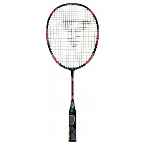Badminton-Racket Mini, schwarz/gelb/rot
