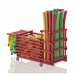 Kunststoff Trolley, ohne Deckel, 184x111x69 cm