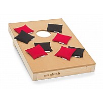 Cornhole Spielset - 1 Board und 8 Bags