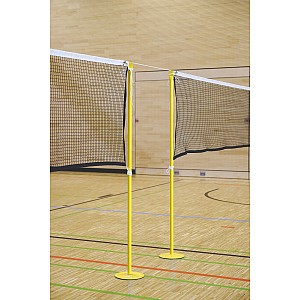 BENZ Badminton Stützpfosten, freistehend mit Tellerfuß